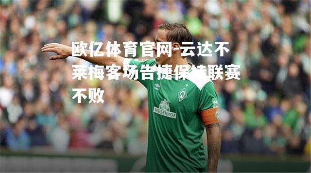 云达不莱梅客场告捷保持联赛不败