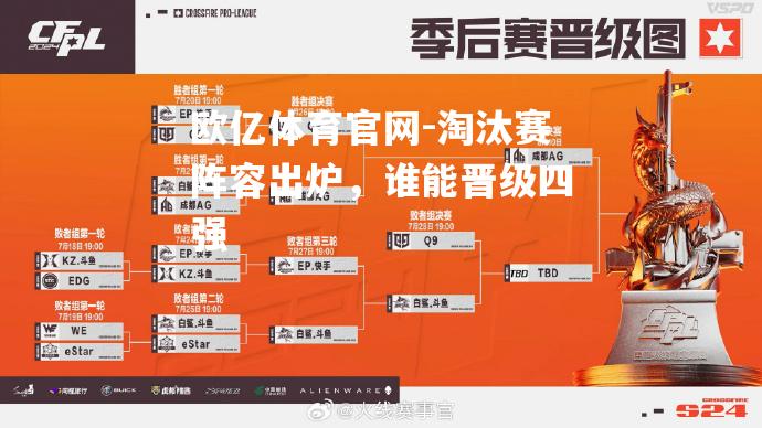淘汰赛阵容出炉，谁能晋级四强